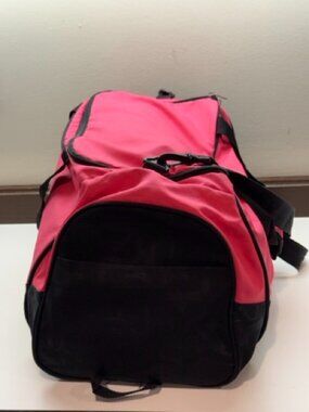 Nike Pink & Black Duffel Gym Bag